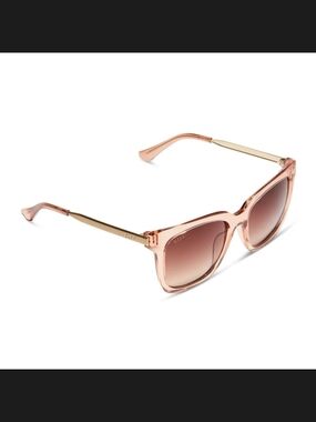 DIFF New In Box HAILEY NUDE CRYSTAL + BROWN GTADIENT SUNGLASSES